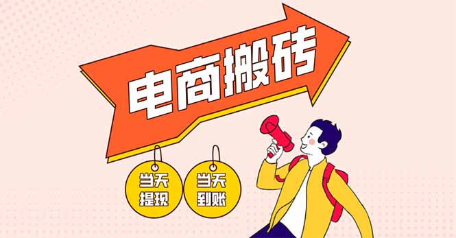 （14310期）电商搬砖项目，单机日收益300+，非常暴力，小白上手就会-轻创终点站